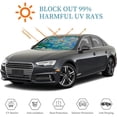 thumbnail image 3 of Awypu Water lilies Car Shades for Front Windows, Funny Windshield Sun Shade for Vehicle SUV Truck Protector 55.12*29.92 in, 3 of 7