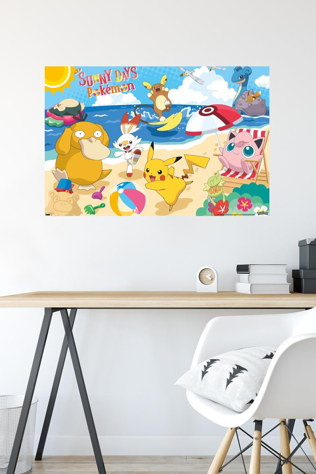 Pokémon - Beach Party Wall Poster, 22.375" x 34"