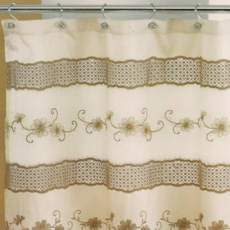 Sweet Home Collection Veronica Shower Curtain Hooks (Set of 12)