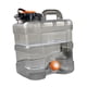 thumbnail image 4 of Contenedor agua para camping, tanque almacenamiento agua emergencia con grifo, cubo resistente para uso en vehículos, patios, hogares, 10 litros, 4 of 8