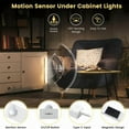 thumbnail image 3 of 6 Motion - Sensor LED Lights (3.94"/7.87"/11.81"). Intelligent Cabinet Lights. USB - Rechargeable, Magnetic, Detachable. Ideal for Offices, Bedrooms, Wardrobes, 3 of 13
