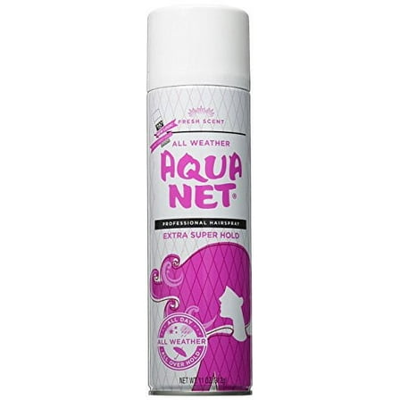Aqua Net Aerosol Extra Super Hold Professional Hair Spray, 11 oz (Pack of 8)