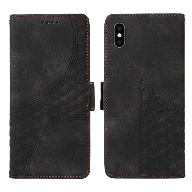 Funda GANGXUN para iPhone Xs Max con diseño acolchado elegante, cuero PU, protección total y ajuste preciso