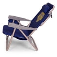thumbnail image 4 of Banana Boat Backpack Beach Chair - Lightweight Aluminum Folding Chair for Adults 5-Position with Lay Flat Adjustable Recline, Headrest Pillow, Insulated Back Pocket & Cup Holder, 4 of 6