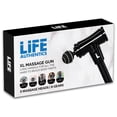 thumbnail image 3 of LIFE AUTHENTICS LA-XLG01-BK LIFE AUTHENTICS EXTRA LARGE (XL) MASSAGE GUN- 5 MASSAGE HEADS, 3 of 3