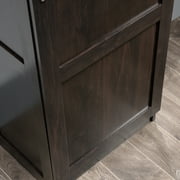 Sauder 60H Raised Panel Doors Storage Pantry, Cinnamon Cherry Finish