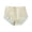 Beige, variant on High Waisted Underwear for Women Tummy Control Breathable Lace Panties Briefs Shaping Underwear