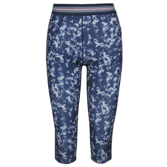 Trespass - Leggings Raechel Activo para Mujer (Marino, Blanco)