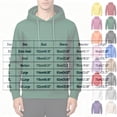 thumbnail image 4 of ClodeEU Men's Solid Color Drawstring Pullover Hoodie with Kangaroo Pocket, Lightweight Long Sleeve Hoodie, Size S-2XL, 4 of 7