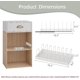 thumbnail image 3 of Organizador de Sartenes y Ollas para Cajon, Metal Organizador de Sartenes, 8 Compartimentos Ajustables, Corredero para Sartenes y Ollas con Adhesivo, Organizacion Hogar/Cocina, Blanco, 3 of 13