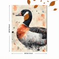 thumbnail image 3 of Qisvanset 12x16 Inch Goose Duck Watercolor Canvas Wall Art, Minimalist Spring Bird Art Kids Nursery Room Decor, 3 of 8