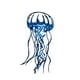 thumbnail image 2 of Jellyfish Metal Iron Art Crafts Indoor Wall Decoration, 2 of 6