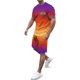 thumbnail image 1 of Playeras De Algodón Para Hombre, Camiseta Holgada Con Estampado De Letras De Ciudad Para Hombre, Conjunto De Ropa Deportiva De Verano, Ropa Deportiva Informal, 1 of 4