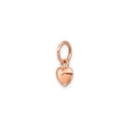 thumbnail image 5 of 14k Rose Gold Heart Pendant Charm for Women, Polished Solid Gold Jewelry for Necklace or Bracelet, Romantic Symbol of Love, Dainty Sentimental Accessory for Everyday Wear, 5 of 7