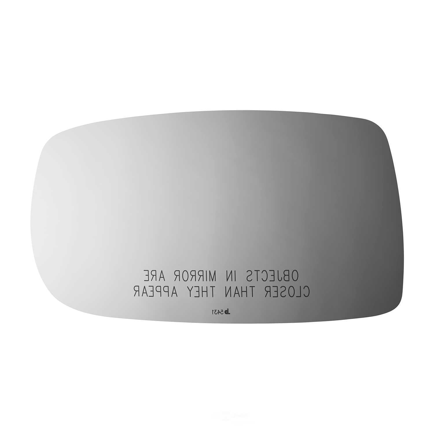 Burco Side View Mirror Replacement Glass - Clear Glass - 5431