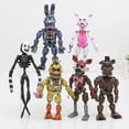 thumbnail image 1 of 6 pcs Five Nights at Freddy's Action Figure FNAF Toy Bonnie Foxy, 1 of 5