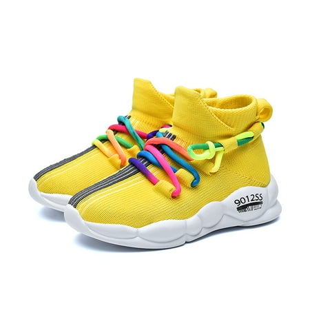 

Girls Boys Socks Soes Running Shoes Breathable Lightweight Comfy Athletic Shoes Outdoor Non Slip Walking Shoes For Toddler Children Kids Sneakers Spring And Summer