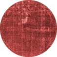 thumbnail image 1 of Ahgly Company Indoor Round Oriental Red Industrial Area Rugs, 7' Round, 1 of 4