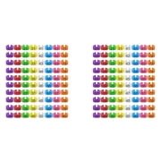 160x Chicken ankle bands-Multicolor