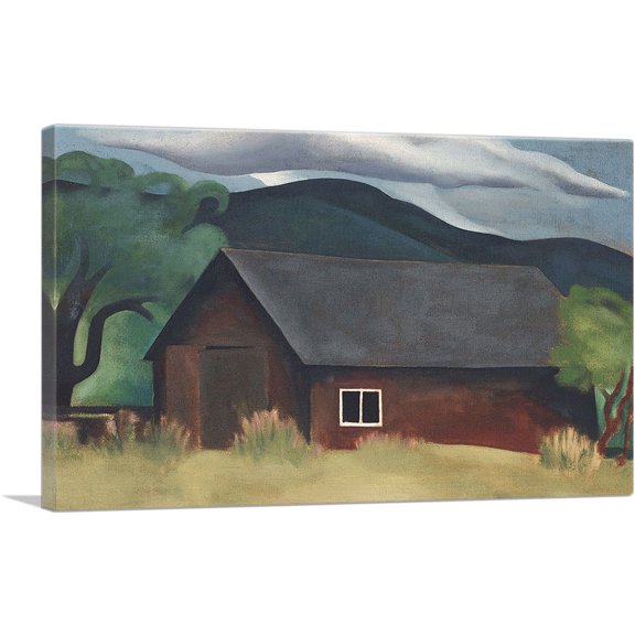 ARTCANVAS My Shanty - Lake George 1922 Canvas Art Print by Georgia O-Keeffe - Size: 26" x 18" (0.75" Deep)