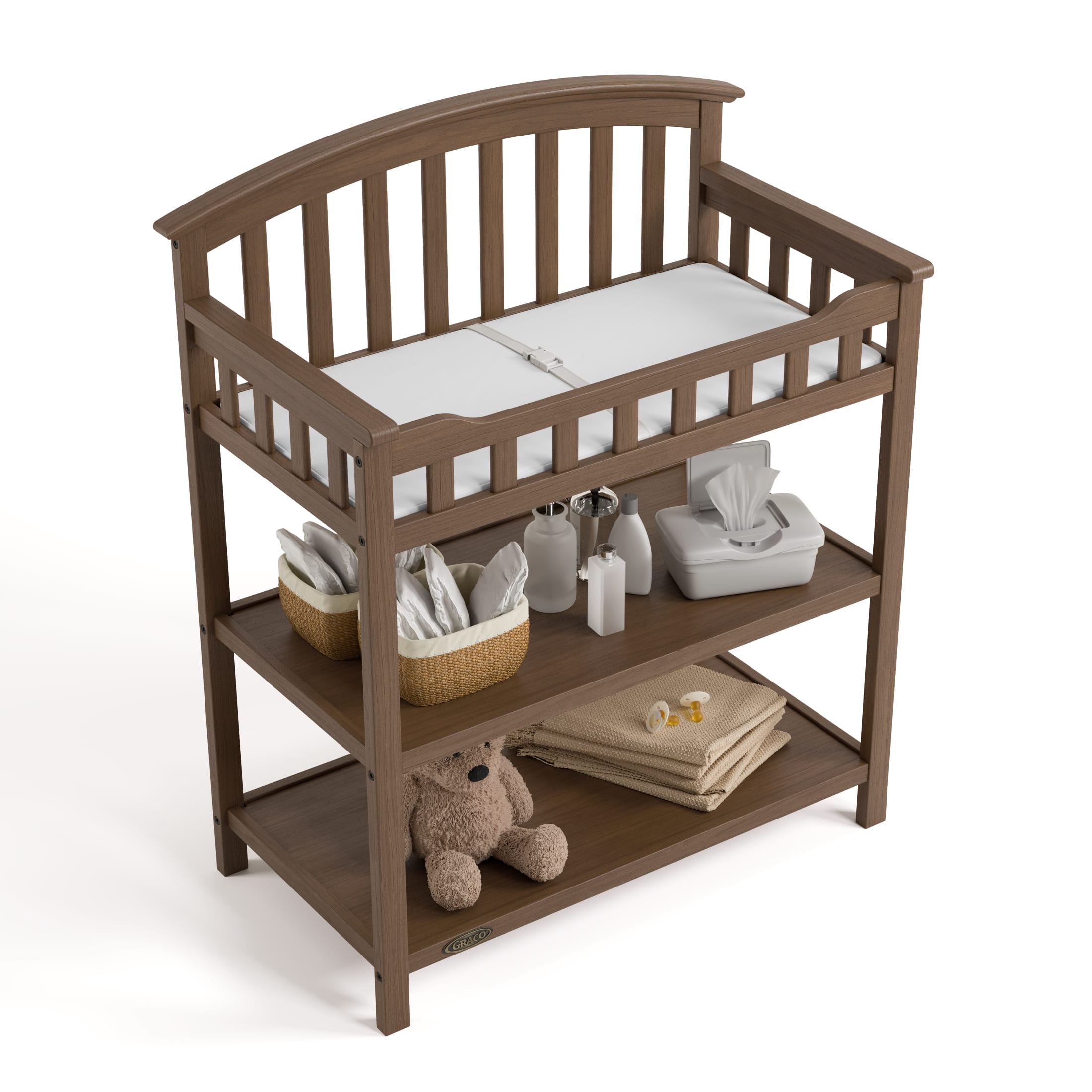 Graco Infant Changing Table, Hazelnut