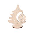 thumbnail image 2 of Decoración Navideña de Madera Ganfancp Adorno de Sobremesa Ofertas y Liquidaciones 1 Adorno, 2 of 6