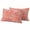 Coral Red, variant on Teal Coral Coastal Outdoor Pillow Covers, Waterproof Decorative Throw Pillowcases Set of 2, Ocean Nautical Seaside Beach Couch Cushion Cases with Zipper for Outside Patio Garden Sofa 20"x12"