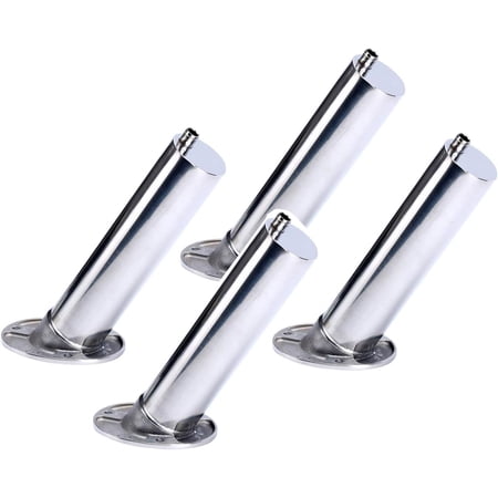 4X Marine 316 Stainless Steel Boat Fishing Rod Holder 30 Degree Flush Mount