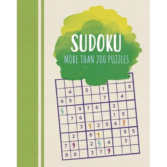 Color Cloud Puzzles Sudoku: More Than 200 Puzzles, Book 1, (Paperback)