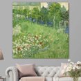 thumbnail image 3 of wall26 - Daubigny's Garden by Vincent Van Gogh - Canvas Print Wall Art Famous Painting Reproduction - 12" x 12", 3 of 5