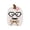 B, variant on Wooden Pumpkin Tabletop Decoration, Glasses-Wearing Couple Figurine for Bedroom, Holiday Party Home Decor, Festive Autumn Table Centerpiece, 1Pack A