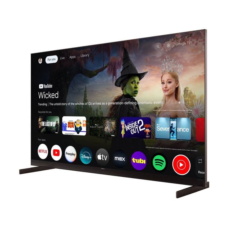 TCL 75” Class X11L Series QLED SQD-Mini LED TV Smart Google TV (NEW 2026) - Deep Color System with Super QLED, Up to LD20000 Precise Dimming Series, Up to HDR10000 Peak Nits, UltraThin Depth - 75X11L gallery view