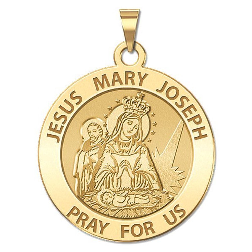 Jesus Mary Joseph Religious Medal (Traditional