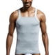 thumbnail image 3 of Mens Tank Tops Athletic Men s Plain Heavy Weigh Sleeveless Square Cut Sports Tank Tops Muscle T Shirts for Gym, 3 of 5