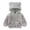 Gray, variant on Qudderr 9M-7T Boys Girls Winter Hooded Coat Jacket for Baby Toddler Thick Wool Coat Kids Warm Fleece Outerwear