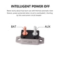 thumbnail image 3 of Shisuyan Circuit Breaker Grey Auto Reset Fuse for Audio Equipment DIY Enthusiasts 2Pcs 2x1.4in, 3 of 8