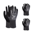 thumbnail image 1 of 3 Pares De Guantes De Trabajo Impregnados De Nitrilo, Guantes De Seguridad Para Almacén De CACAGOO Talla M, 1 of 7