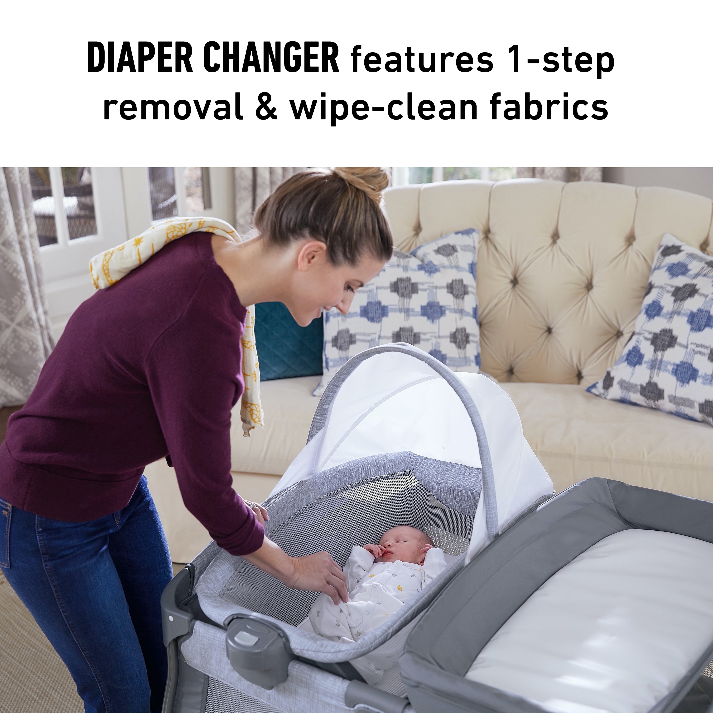 Graco quick connect playard top