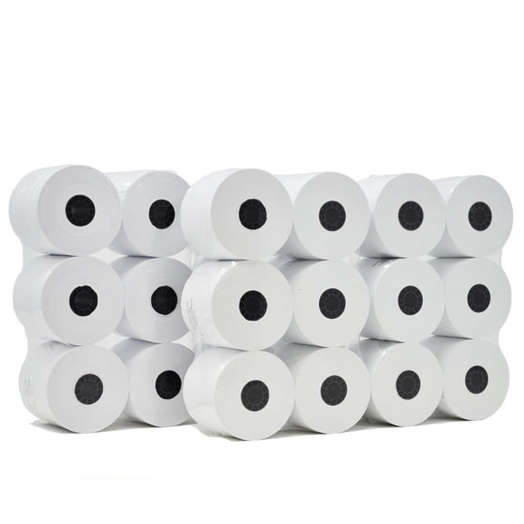 2 1/4 in x 150 ft Calculator Paper Rolls (200 Rolls – 55 GSM) 2.25" x 150' Adding Machine Tape 1-Ply Bond Receipt Paper for El-1750 1801 P23 XE A155 A152 A150 A130 ERC 340 380 322 ER 250 220