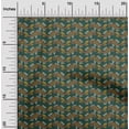 thumbnail image 1 of oneOone Cotton Flex Fabric Fish Block Print Fabric BTY 40 Inch Wide, 1 of 4