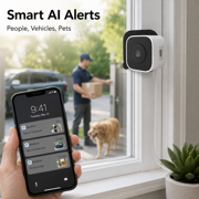 Snapbud 3MP 2K Window Camera