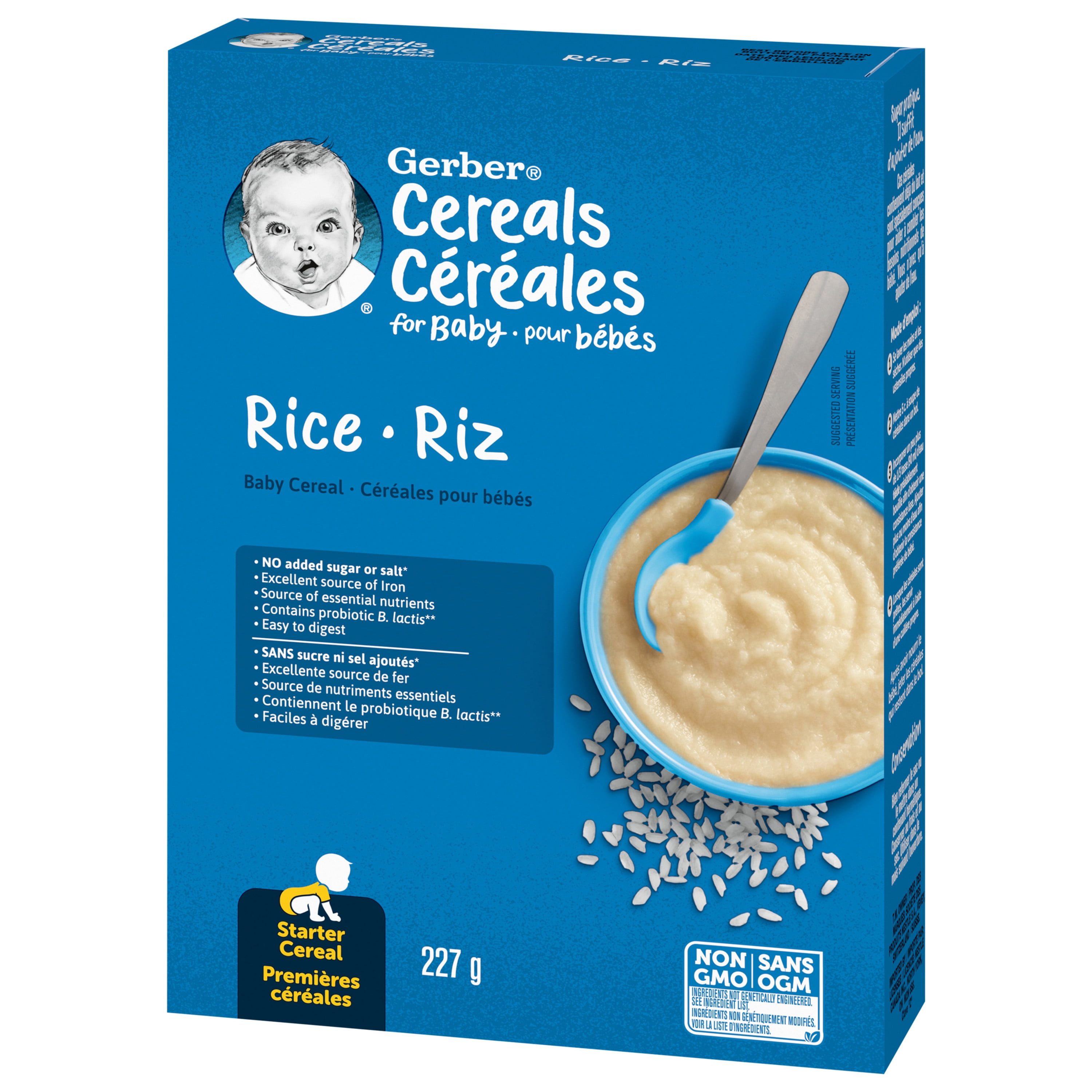 GERBER Céréales Pour Bébés Étape 1 De Riz
