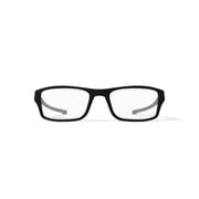 Oakley Unisex Rectangular Chamfer Eyeglasses Satin Black 53mm