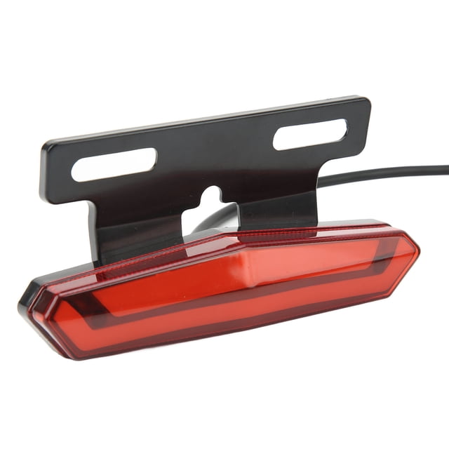 Luz trasera de bicicleta eléctrica, luz trasera de bicicleta eléctrica, luz trasera LED para bicicleta, accesorios de modificación de bicicleta eléctrica, durabilidad extendida