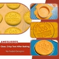 thumbnail image 2 of sellos de galletas navideñas personalizados con cortador, galletas navideñas personalizadas con el apellido de tu familia, regalo artesanal para hornear, 2 of 7