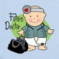 thumbnail image 2 of CafePress - Future Doctor Infant Bodysuit - Baby Light Bodysuit, Size Newborn - 24 Months, 2 of 4