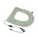 thumbnail image 1 of Funda de asiento de inodoro Toystoory con calefacción tapa de cierre suave verde, 1 of 1