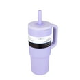 thumbnail image 4 of Mainstays 20 oz Double  Wall Stainless Steel Tumbler with Straw Lid, Purple, 4 of 8