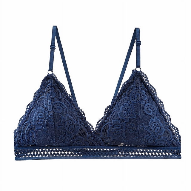Sujetador push up cómodo con encaje envolvente en el pecho para mujer, ropa interior sin aros, puro