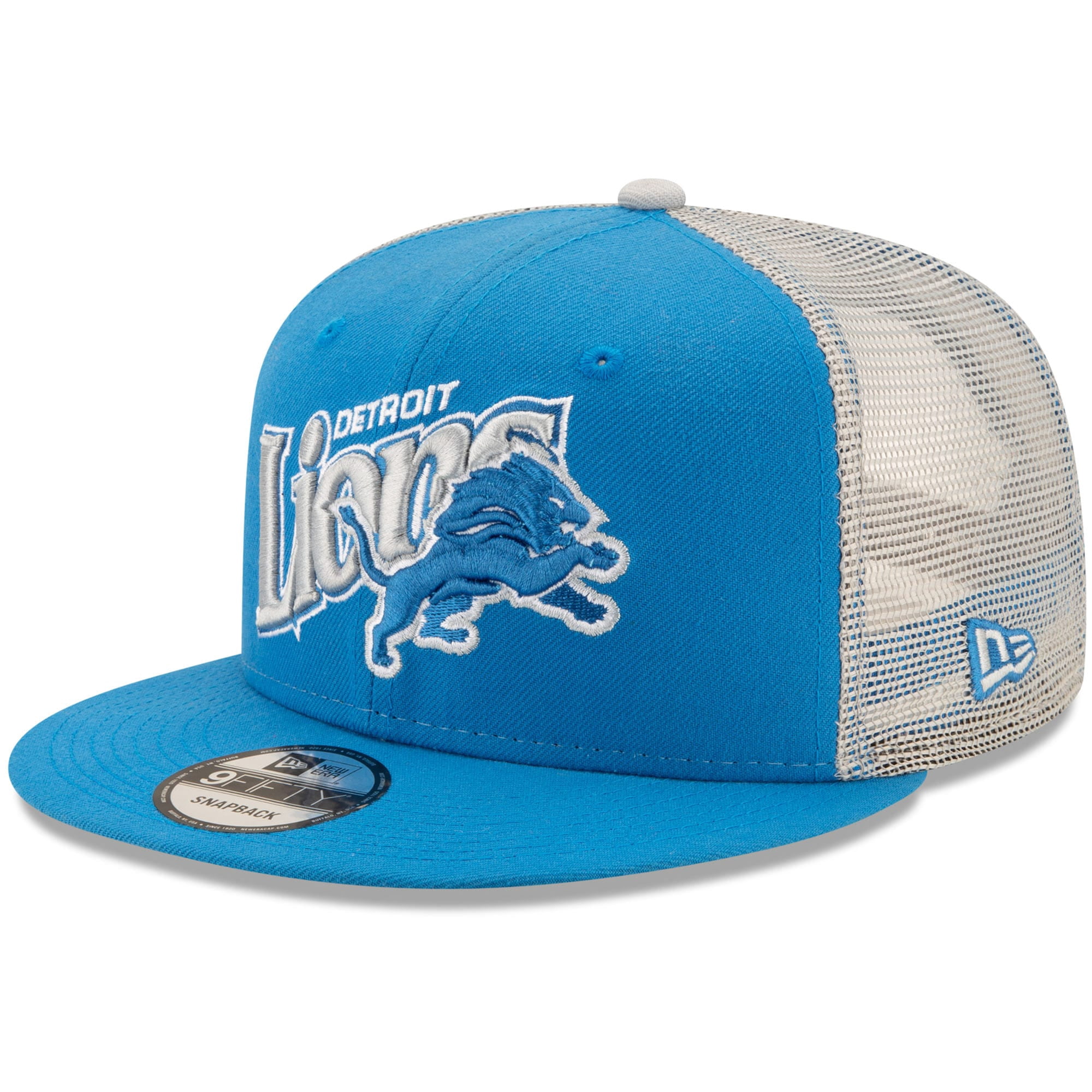 Detroit Lions New Era Mesh Effect 